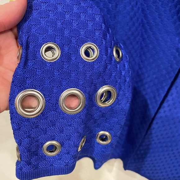 Misook Knit Jacket with Grommet Detail Size PXS EUC - Picture 3 of 5